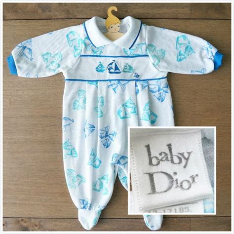 baby dior boys romper vintage|Vintage Baby Christian Dior Boys Terry Cloth Romper Clothes.